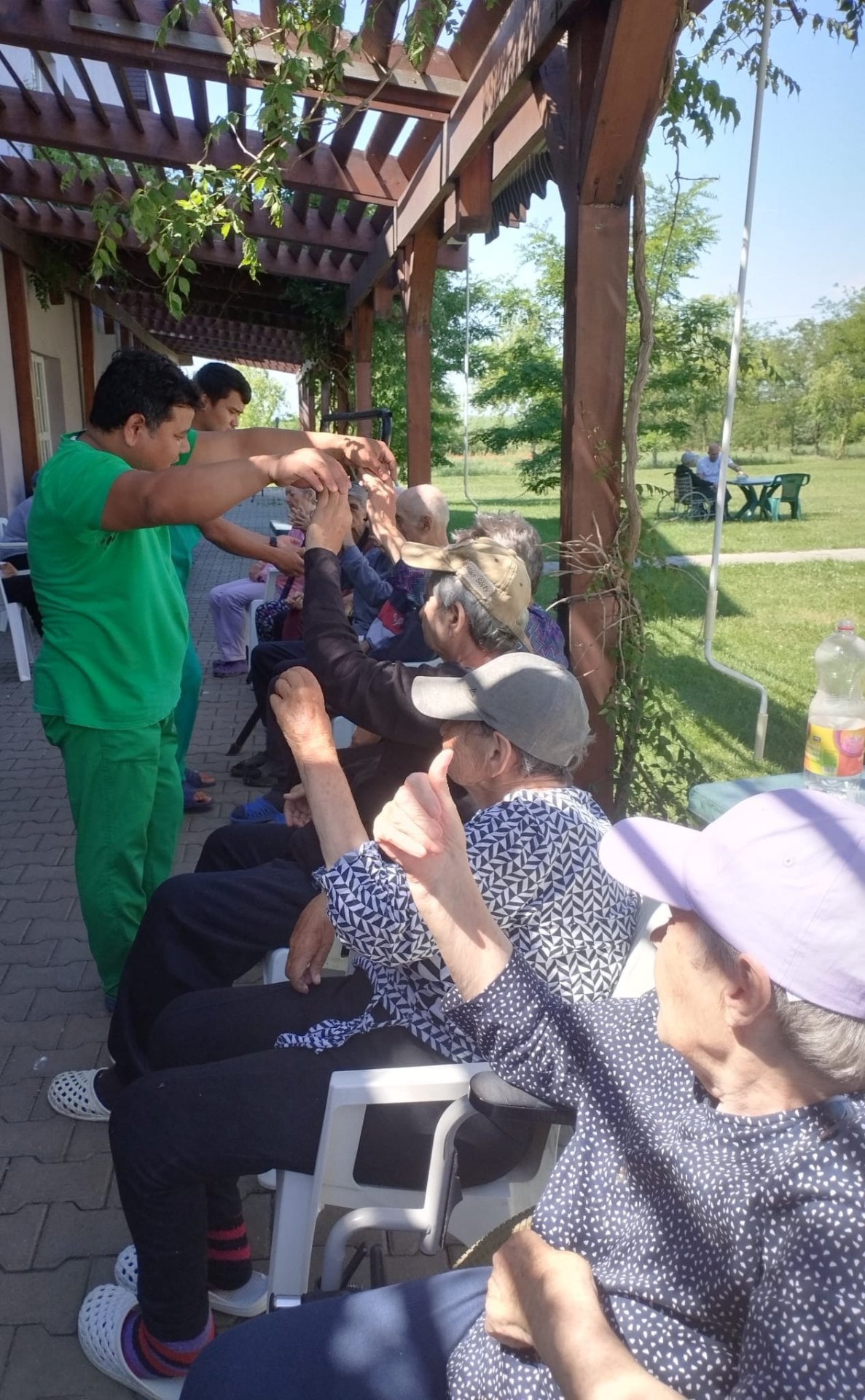 Kinetoterapie în aer liber la Moșia Bunicilor