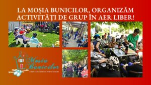 La Moșia Bunicilor, organizăm activități de grup în aer liber!